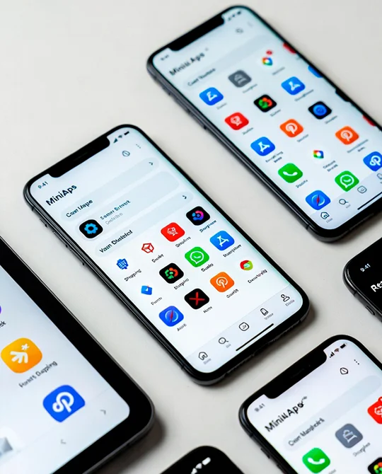 Экраны мини-приложения с каталогом и быстрой отправкой заявки в один клик