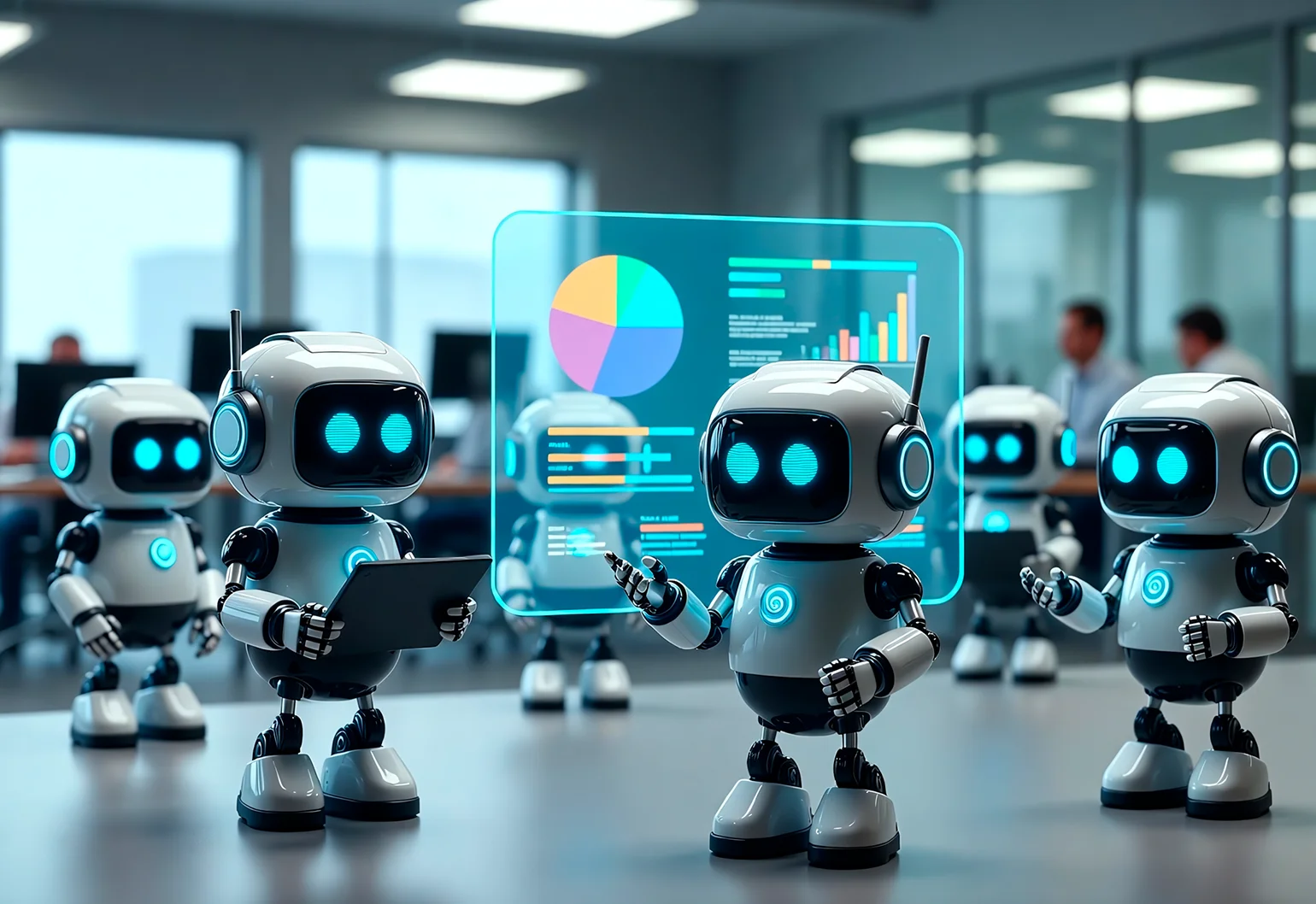 Менеджер согласует коммерческое предложение, сгенерированное AI-ассистентом